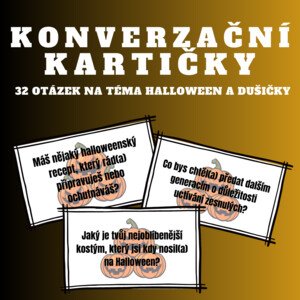 Konverzační kartičky - Halloween a Dušičky