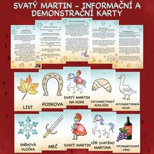 Svatý Martin - Informační a demonstrační karty