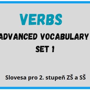 Verbs - advanced vocabulary - set 1