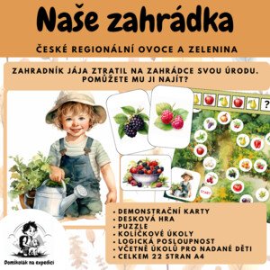 Naše zahrádka - české regionální ovoce a zelenina
