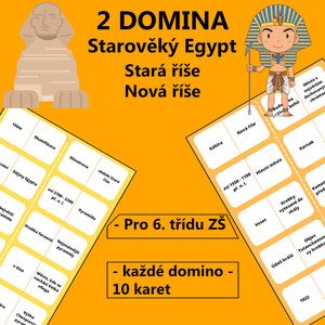 2 Domina - Starověký Egypt - Nová říše a Stará říše