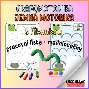Grafomotorika/ Jemná motorika s říkankou