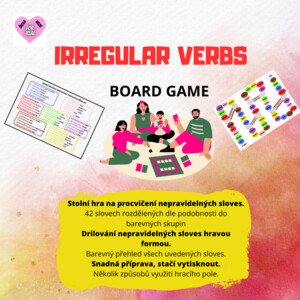 Irregular verbs - board game