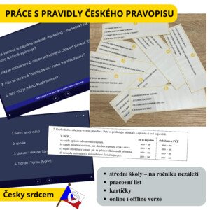 Práce s Pravidly českého pravopisu
