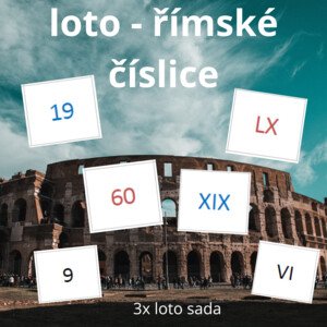 Loto - římské číslice