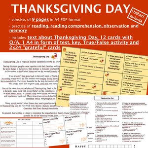 Den díkůvzdání / Thanksgiving Day