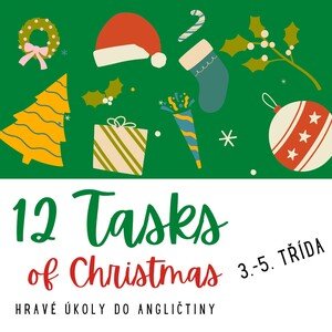 12 Tasks of Christmas - hravé úkoly do angličtiny