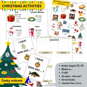 Christmas and Advent (language games, vocabulary)