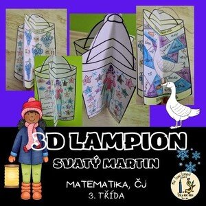 3D LAMPION 3. třída - SVATÝ MARTIN