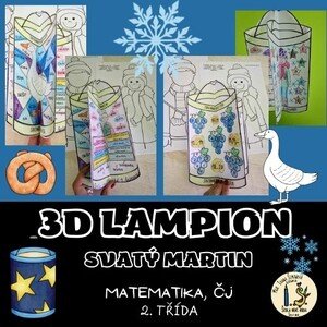 3D LAMPION 2. třída SVATÝ MARTIN