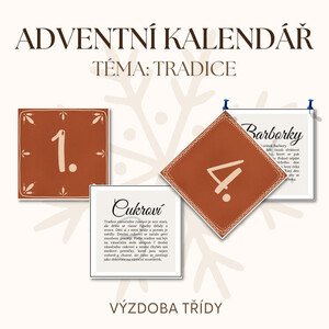Adventní kalendář - tradice
