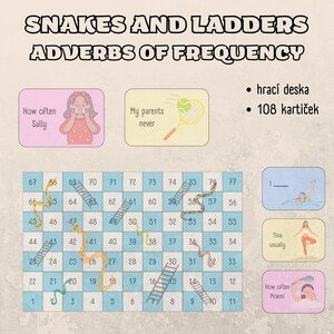 Snakes and ladders - Adverbs of frequency