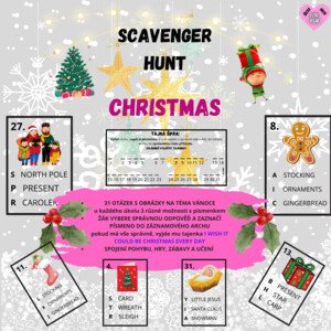Scavenger Hunt - CHRISTMAS
