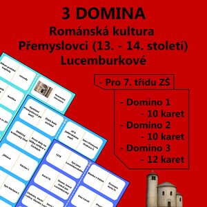3 Domina - Románská kultura, Přemyslovci (13. - 14. století), Lucemburkové