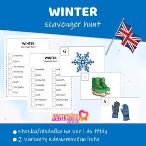 Winter scavenger hunt