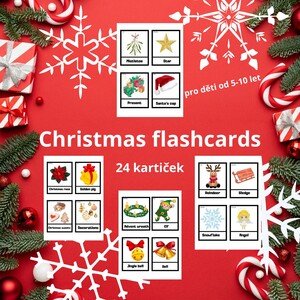 Christmas flashcards
