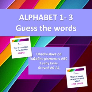 Alphabet 1-3 (guess the words)