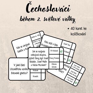 Čechoslováci během 2. světové války - kolíčkování