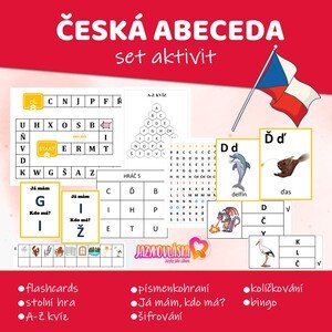 Česká abeceda set aktivit