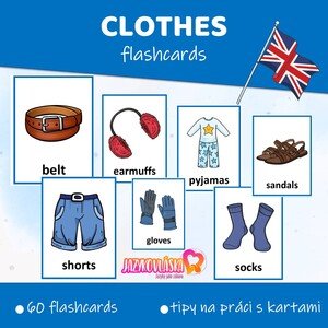 Clothes flashcards