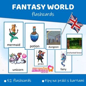 Fantasy world flashcards
