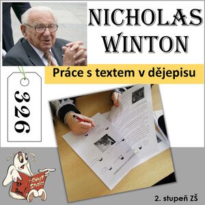 Nicholas Winton - práce s textem v dějepisu