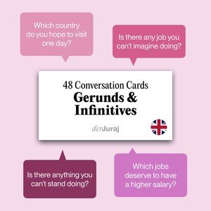 Conversation Cards: Gerunds & Infinitives