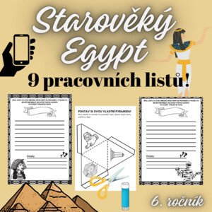 STAROVĚKÝ EGYPT - PRACOVNÍ LISTY