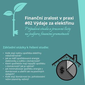 Finanční gramotnost – FZP 02 Výdaje za elektřinu