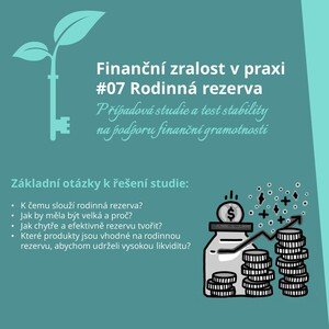 Finanční gramotnost – FZP 07 Rodinná rezerva