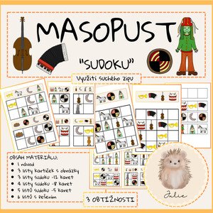 Masopust- SUDOKU