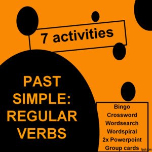 Past simple & regular verbs