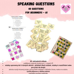 Speaking questions - level A1