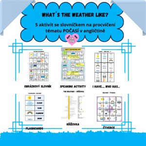 What is the weather like? - pracovní listy a aktivity