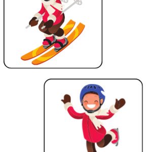 Zimní hry a sporty - Bee bot