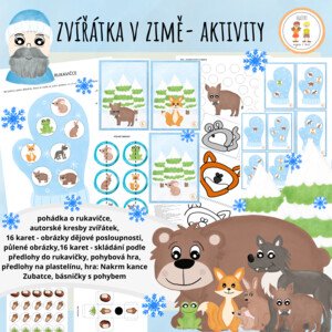 Zvířata v zimě - Aktivity