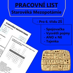 Pracovní list - Starověká Mezopotámie
