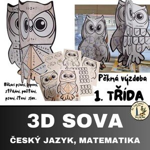 3D SOVA - 1. třída - M, ČJ