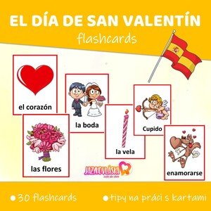 El Día de San Valentín flashcards