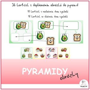 Pyramidy (obrázky - jídlo)