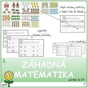 Záhadná matematika 3 (počítání do 20)