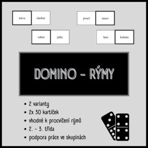Domino - rýmy