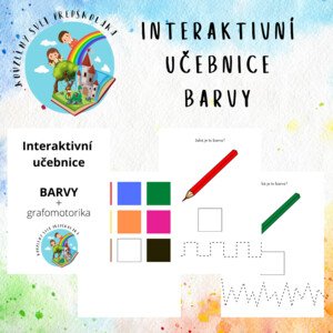 Interaktivní učebnice - BARVY + GRAFOMOTORIKA