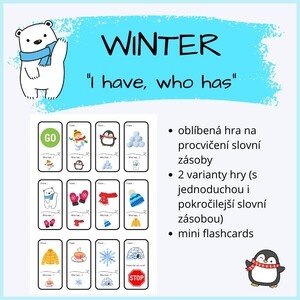 I have..., who has...? WINTER