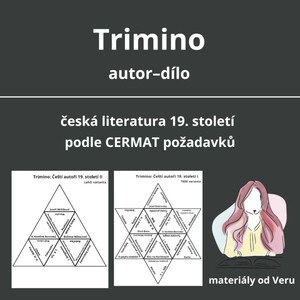 Trimino: autor a dílo, česká literatura 19. století