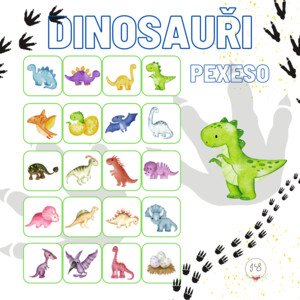 Dinosauři - pexeso