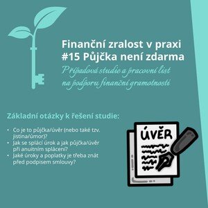 Finanční gramotnost - FZP 15 - Půjčka není zdarma