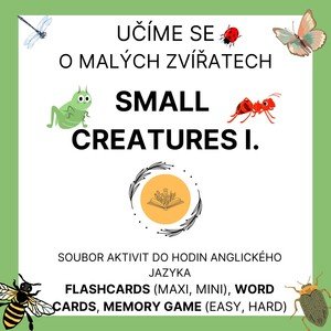 Small creatures I. - Malá zvířata, soubor aktivit
