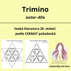 Trimino: autor a dílo, česká literatura 20. století