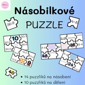 Násobilka - puzzle